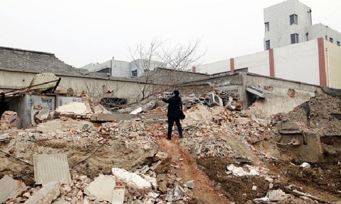 China hospital accuses local government of demolishing morgue